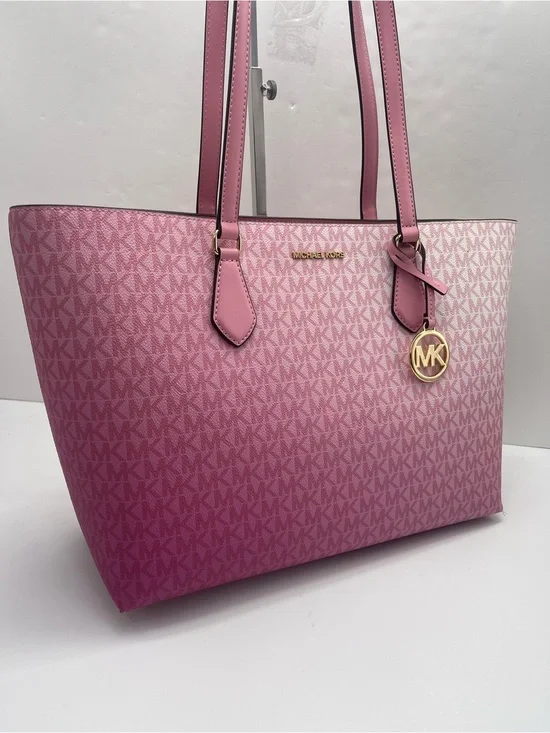 MICHAEL MICHAEL KORS SHEILA CARNATION LG Multifunctional TOTE bag  Carnation NWT