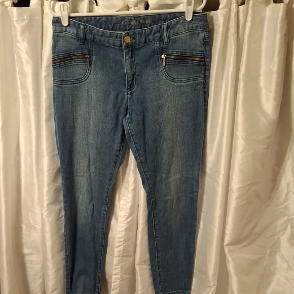 Michael Kors Blue Skinny Jeans 10