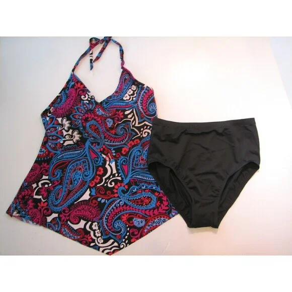 Magicsuit Underwire Shaper Tankini Swim Suit High Waist Brief Good Coverage 10