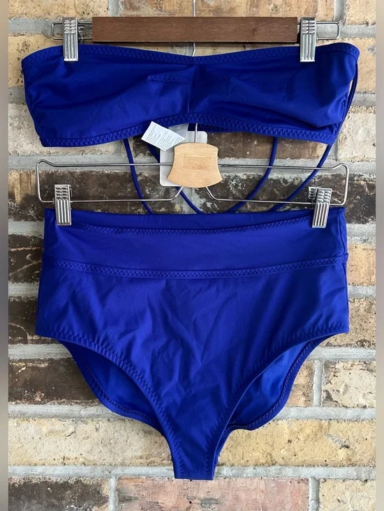Fabletics‎ Royal Blue Bikini Set Medium- NWT