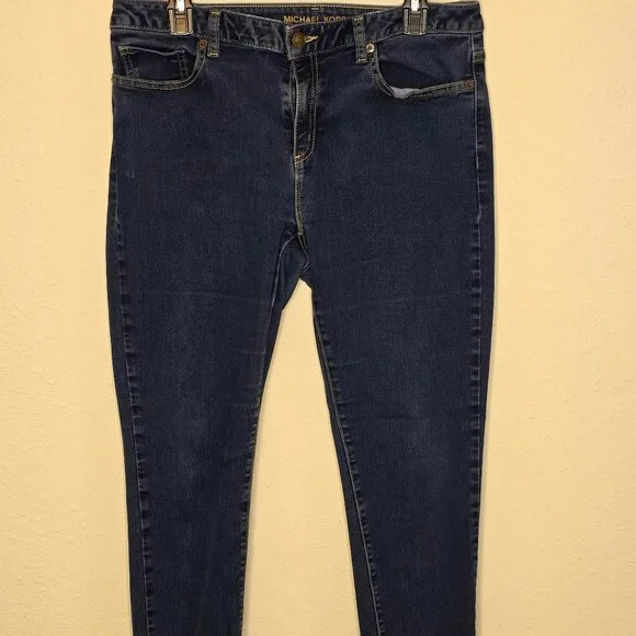 Michael Kors Dark Blue Skinny Jeans