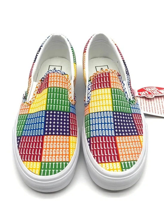 Women's Vans Classic Slip-On Vans LGBTQ 🌈