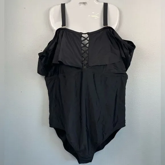 NWT Raisins One Piece Swim Suit Size 24W