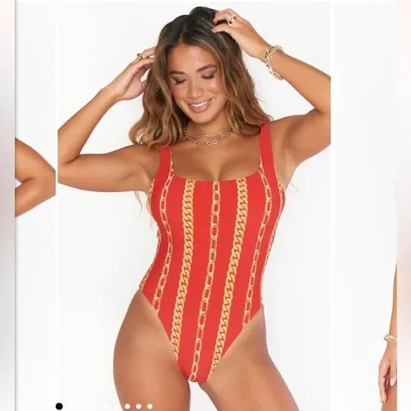 Show Me Your Mumu Italia One Piece Size S NWOT