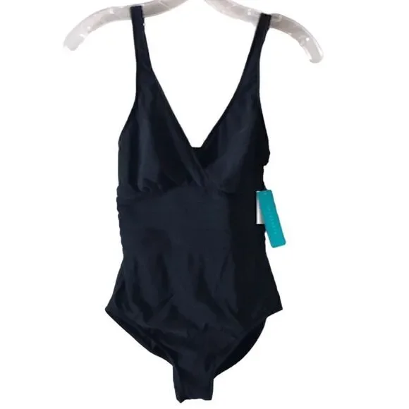 NEW Aquagreen Black Swimsuit