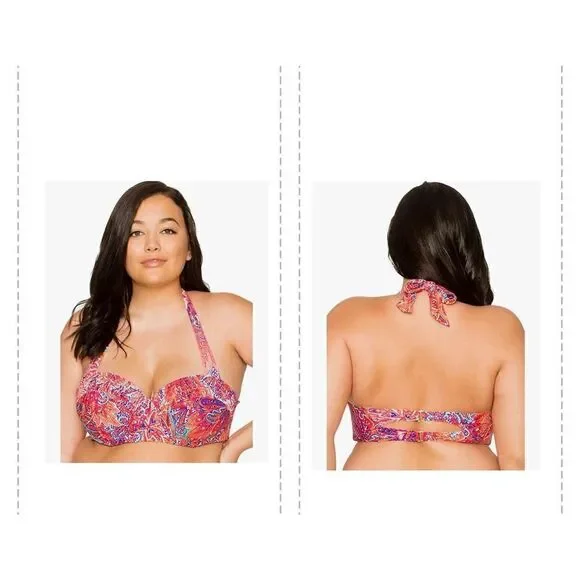 Sunsets Curve Women's Cora Underwire Bikini Top Swimsuit, Samba