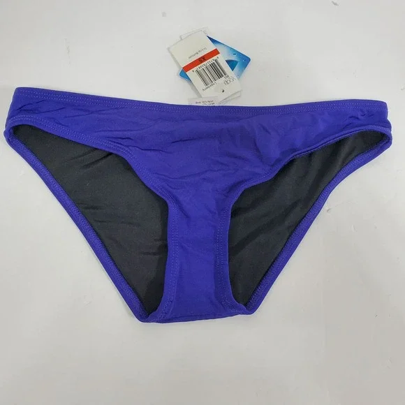 Voda Swim Scoop Bikini Bottom Womens‎ XS Loganberry Purple NEW  Lycra Xtra Life