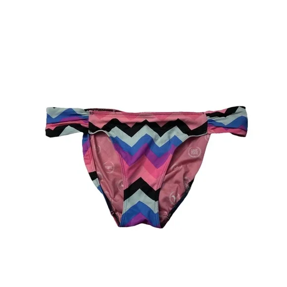 Victorias‎ Secret Bikini Bottoms Womens Medium Multicolor Swimwear