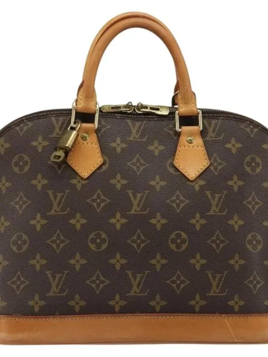 LOUIS VUITTON Monogram Alma Hand Bag M51130 LV Auth 187093A