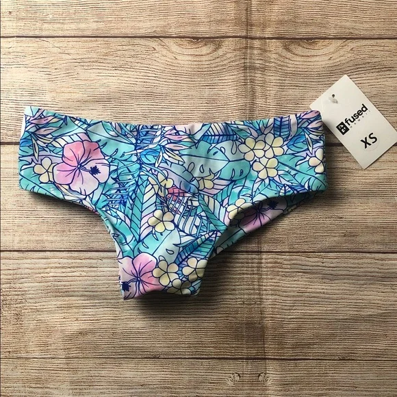 Fused Hawaii Floral Bikini‎ Bottom