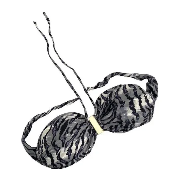 Bojo Animal Print Bikini Top Padded