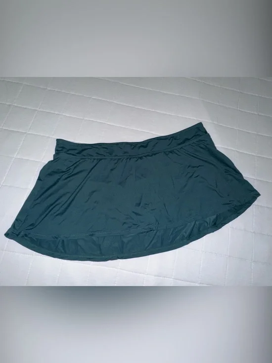 Annie Teal Swim Skirt Coverup