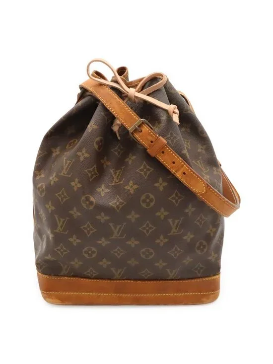 Louis Vuitton Monogram Noe Shoulder Bag Semi Drawstring
