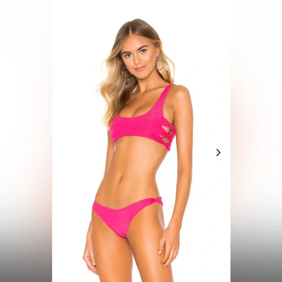 Lovers + Friends Wrapped Up Swimsuit Set Size Medium