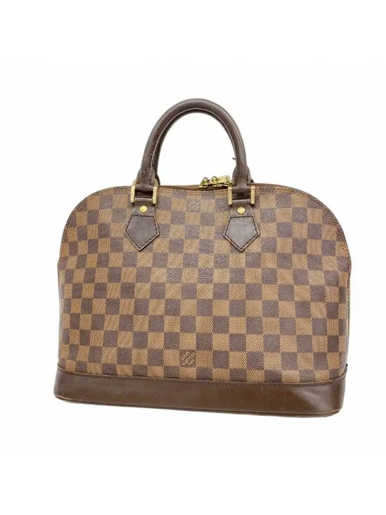 Louis Vuitton Handbag Damier Alma Ebene