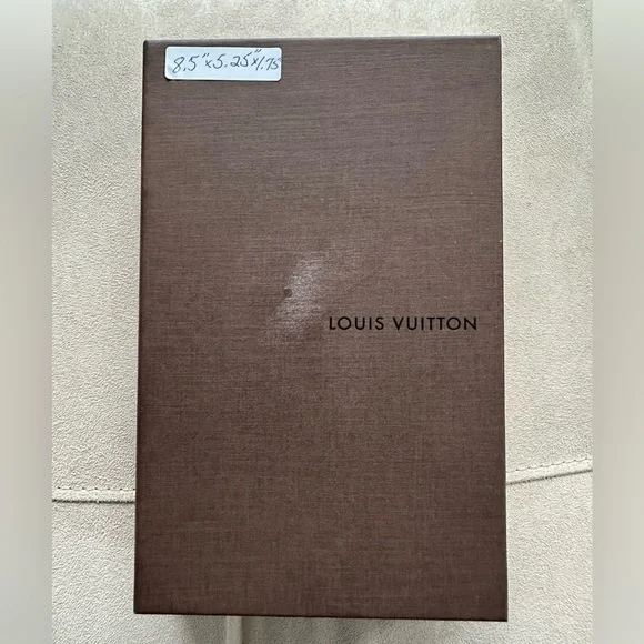 Louis Vuitton Brown Box- Authentic - Drawer Style 8.5 x 5.25 x 1.75