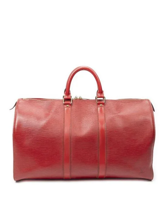 Louis Vuitton Keepall Red