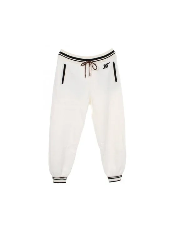 Louis Vuitton Pants Logo Embroidery Xzu Wool Cotton