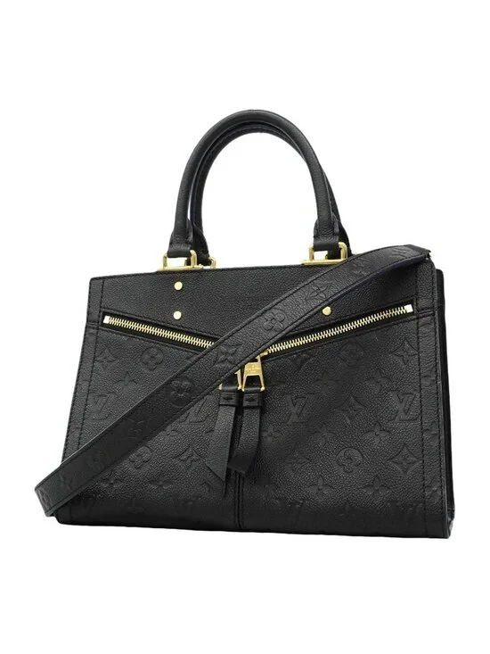 Louis Vuitton Handbag Monogram Empreinte Suri PM Noir 2-Way