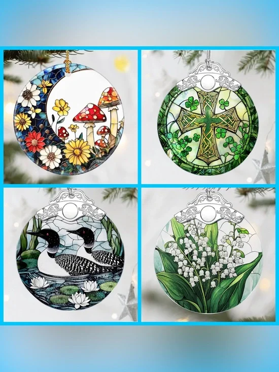 Stained Glass Ornament