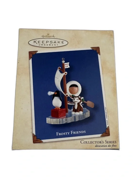 2003 Hallmark Keepsake Ornament Frosty Friends Yacht Club w/ Box
