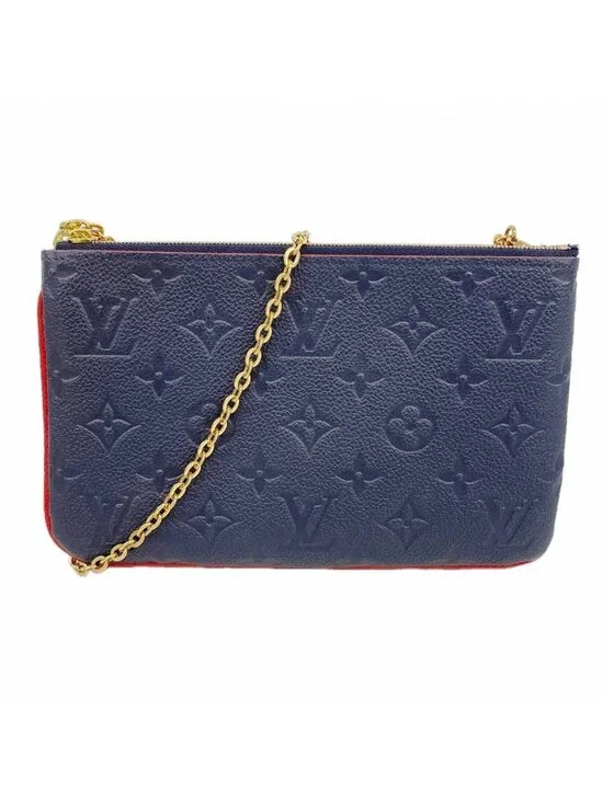 Louis Vuitton Shoulder Bag Monogram Empreinte Pochette Double Zip Marie Nourge
