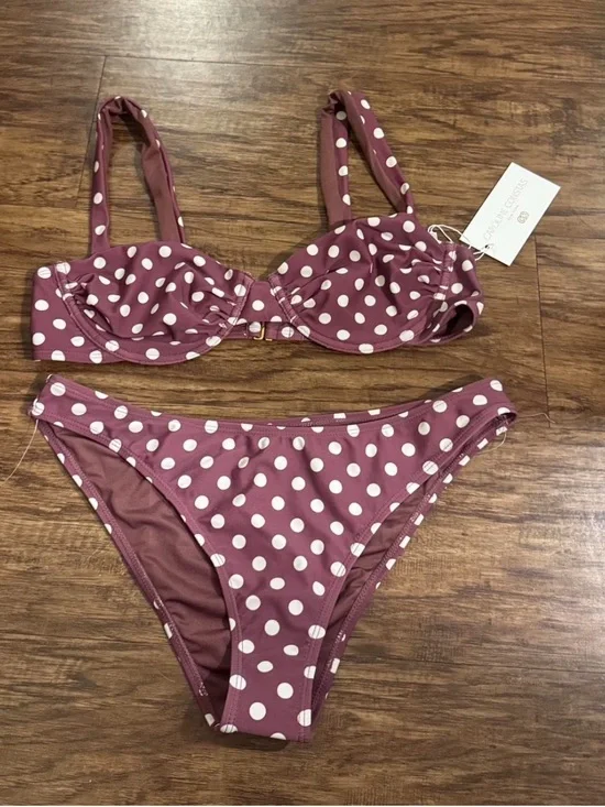 NWT Caroline constas bikini size large