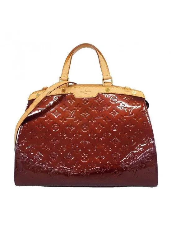 Louis Vuitton Handbag Vernis Blair GM Rouge Fauvist 2-Way