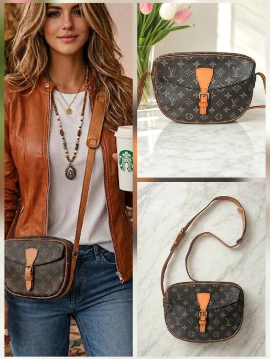 Louis Vuitton Jeune Fille PM Vintage Monogram Crossbody Bag 💖