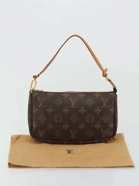 LOUIS VUITTON Monogram Pochette Accessoires Accessory Pouch M51980 Auth 187690V
