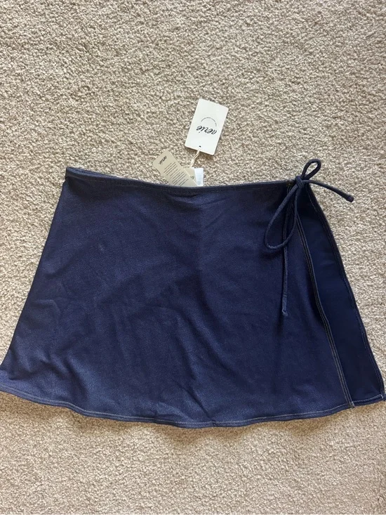 aerie denim material sarong