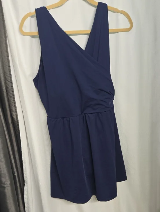SALE! Lands' End Navy One-Piece Swimdress