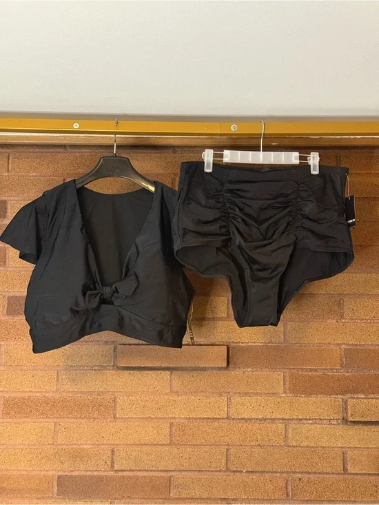 torrid Black High-Waist Bikini Set NWT