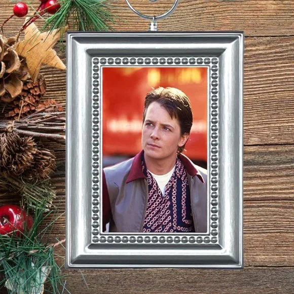 Back To The Future Marty Mcfly‎ Retro Movie Memorabilia Christmas Tree Ornament