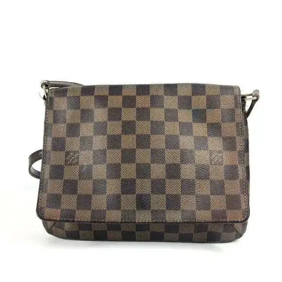 LOUIS VUITTON Brown Damier Canvas Pochette Shoulder Bag