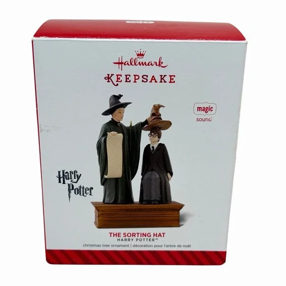 Hallmark Keepsake 2014 Harry Potter The Sorting Hat Ornament Sound Works