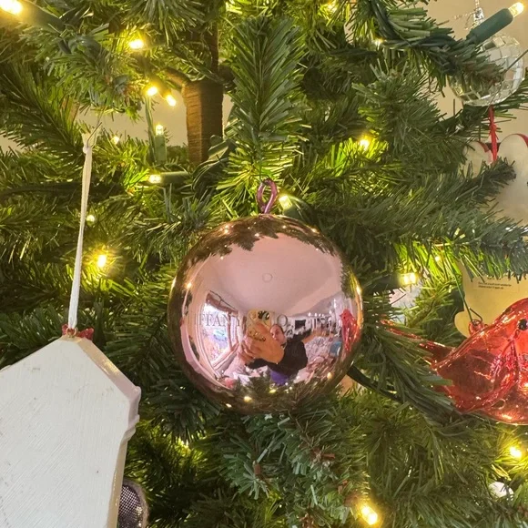 Tiffany and Co metal ornament Medium Size Light Pink