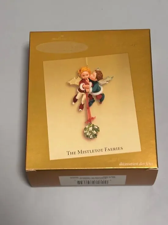 Hallmark Keepsake The Mistletoes Fairies 2003 Exclusive Christmas Ornament New