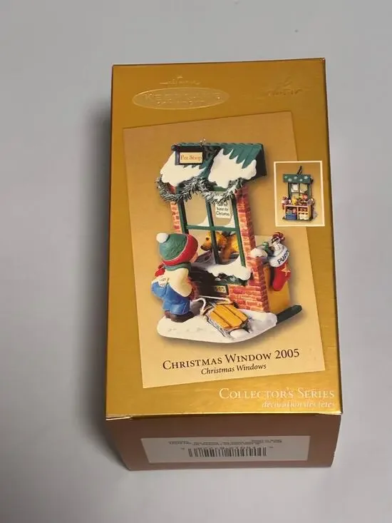 Hallmark Keepsake Ornament Club Exclusive “Christmas Window” #3 Series 2005