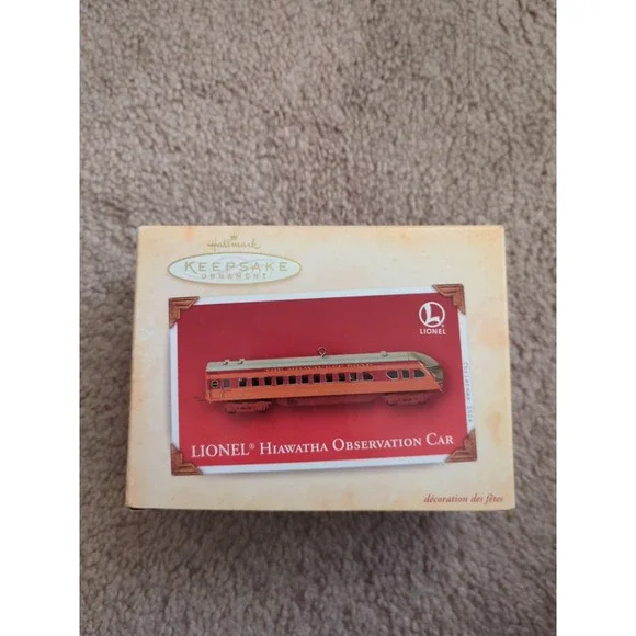 Hallmark‎ Keepsake Ornamen 2004 Lionel Hiawatha Observation Car