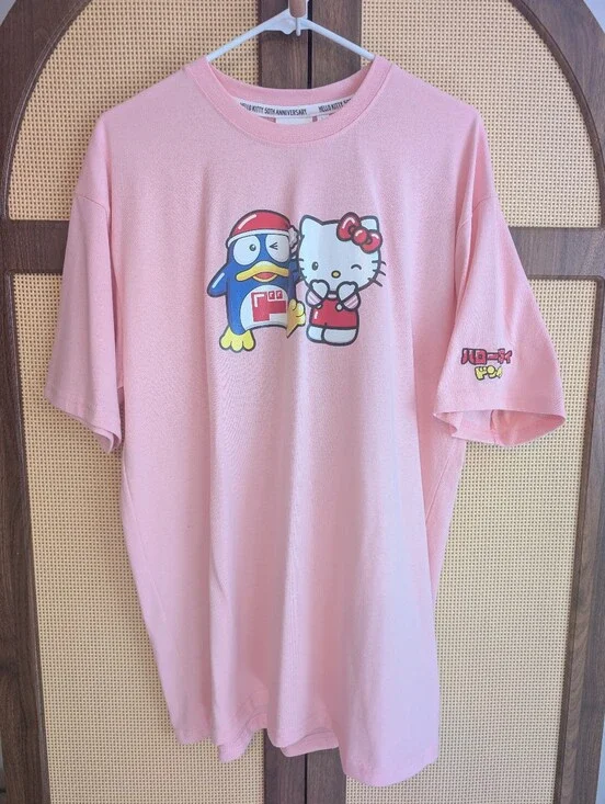 Donki X Hello Kitty 50th Anniversary Collab T Shirt NWT ULTRA RARE