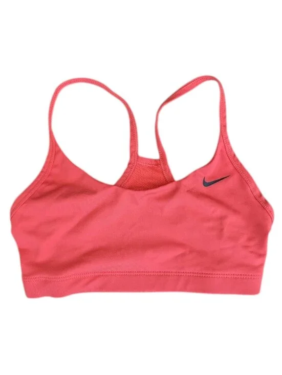 Nike Dri-FIT Victory Sports Bra Womens Small Coral Pink Lightweight Support Run