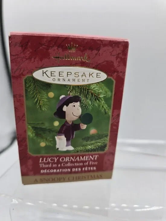 Hallmark Keepsake Ornament ‘Lucy’ A Snoopy Christmas #3 of 5 Peanuts 50th. 2000