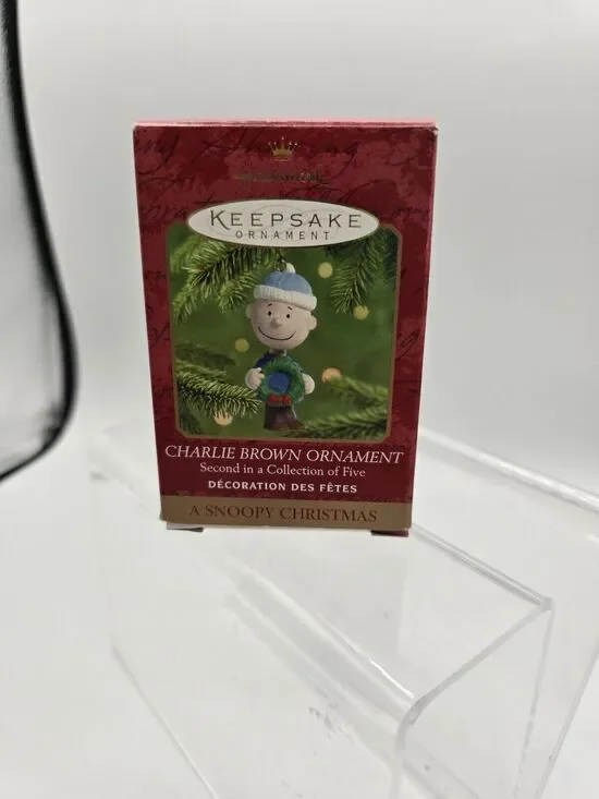 Hallmark Keepsake Ornament Christmas Charlie Brown A Snoopy Christmas