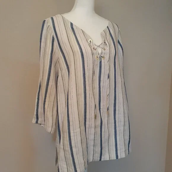 Tommy Bahama Linen Blend Tunic  NWT
