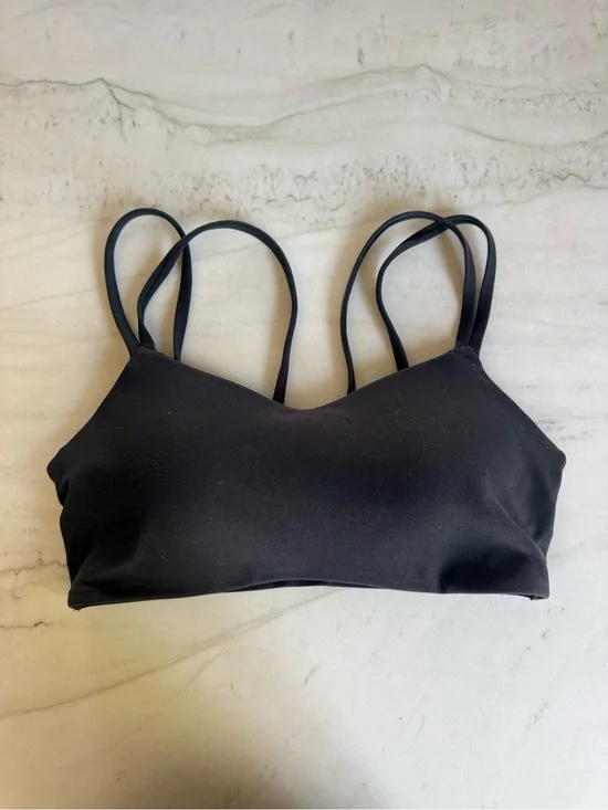 Nike Black Double-Strap Sports Bralette
