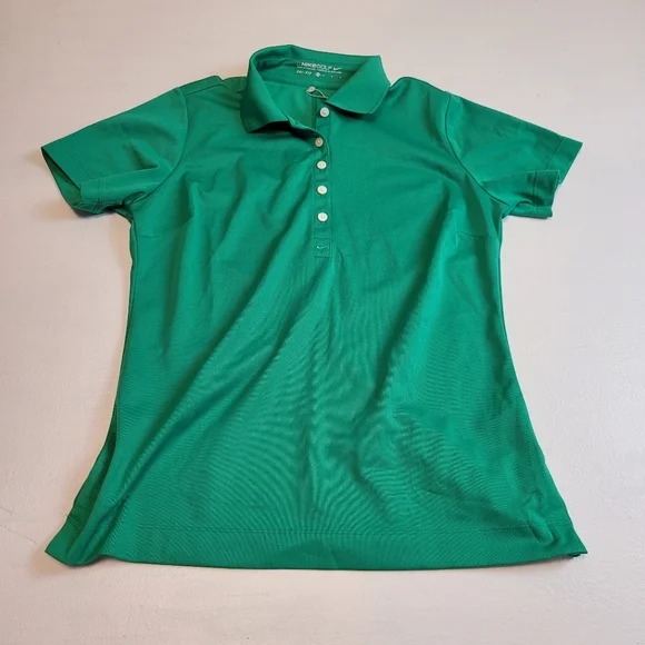 Nike Women's Emerald Green Short Sleeve Polo