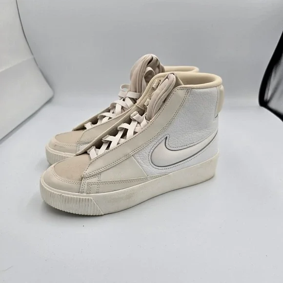 Nike Blazer High Platform Sneakers Casual Shoes DR2948-100 Size 7‎