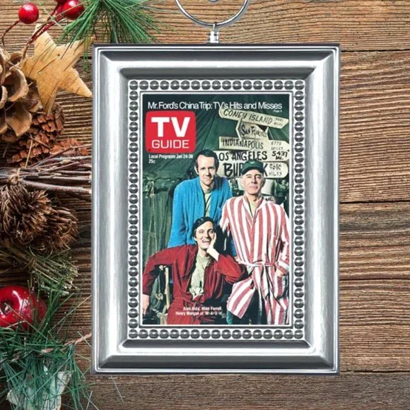 MASH‎ TV Guide Retro Nostalgic Christmas Tree Ornament