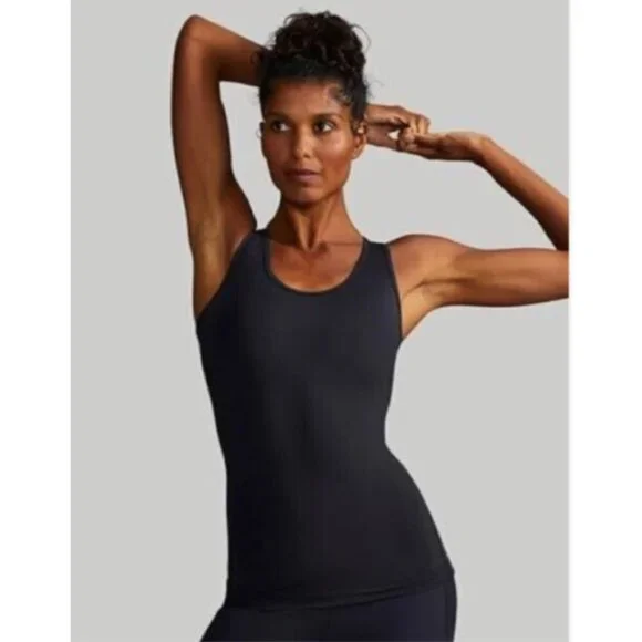 TOMMIE COPPER Lower Back Compression Tank Women Size XL BLACK NEW IN PACK NIP